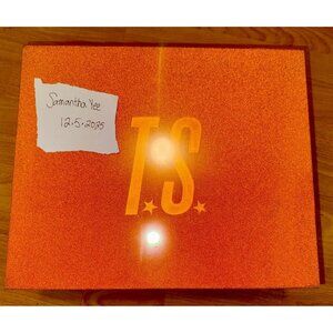 NWT Taylor Swift Orange Cardigan Box UNOPENED Size XS/S